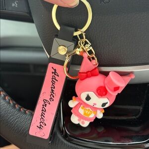 Advance bravely keychain kuromi